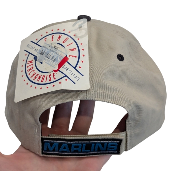 Vintage Florida Marlins MLB Deadstock Twin Enterprise Baseball Cap Hat - Picture 3 of 6